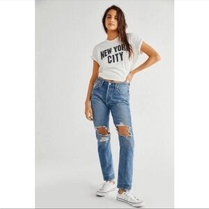 Citizens of Humanity Charlotte High-Rise Straight Jeans in Soiree Size 26